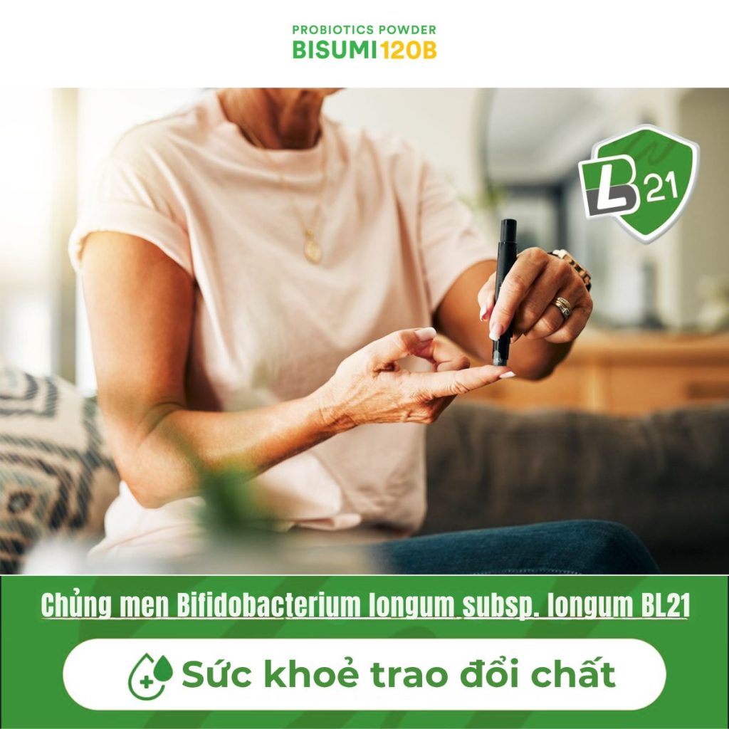 Người cao tuổi và hệ vi sinh đường ruột: Vai trò của BL21 trong kiểm soát đường huyết và sức khỏe chuyển hóa